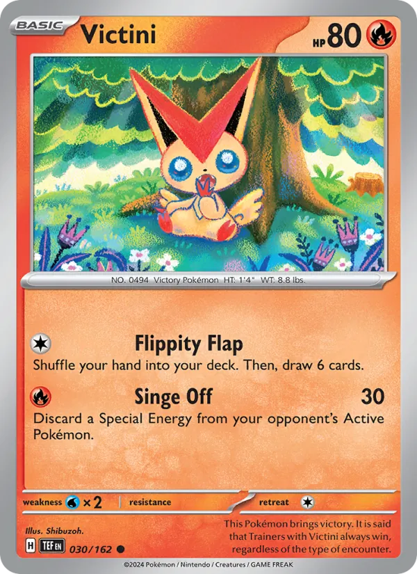 Victini card