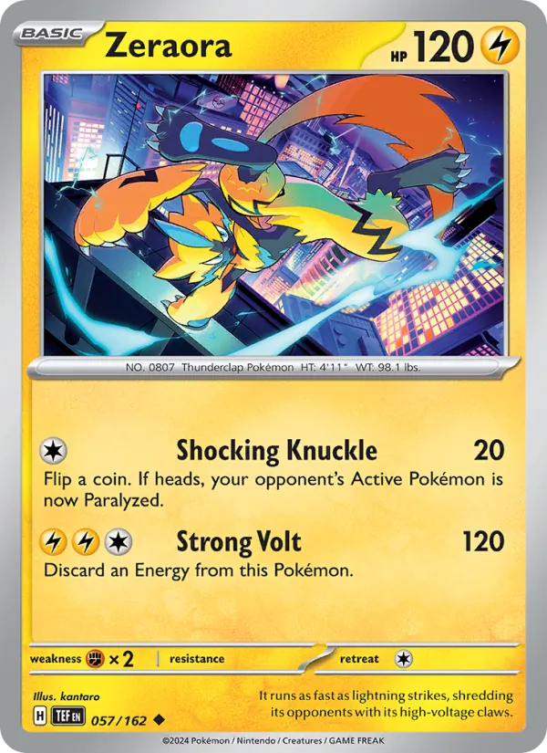 Zeraora card