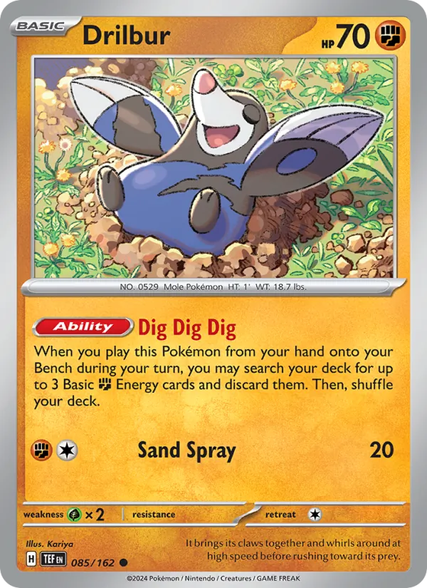 Drilbur card