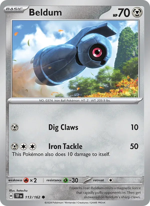 Beldum card
