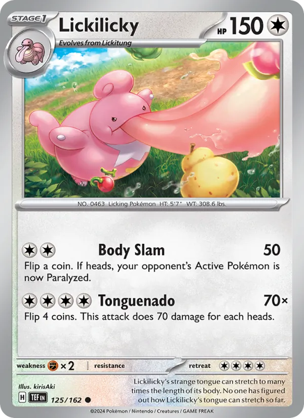 Lickilicky card