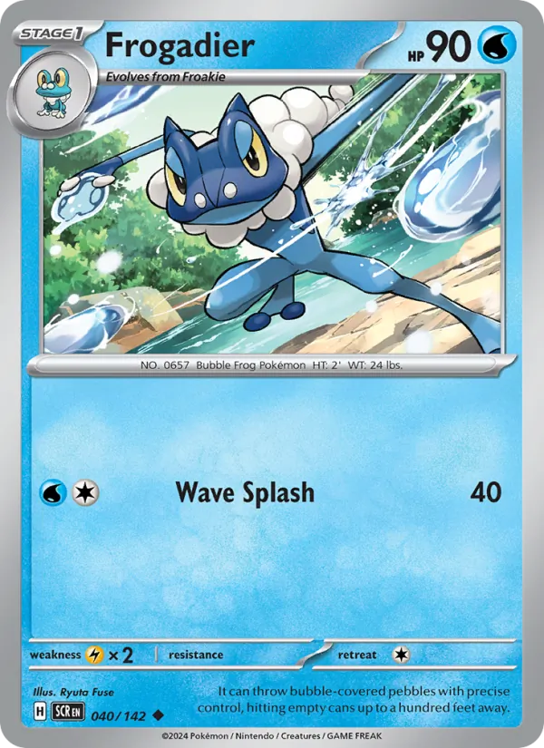 Frogadier card