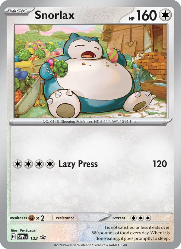 Snorlax card