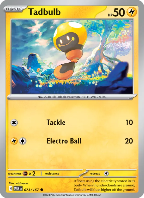 Tadbulb card