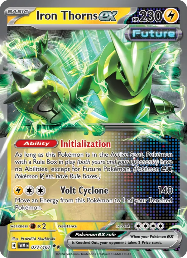 Iron Thorns ex card