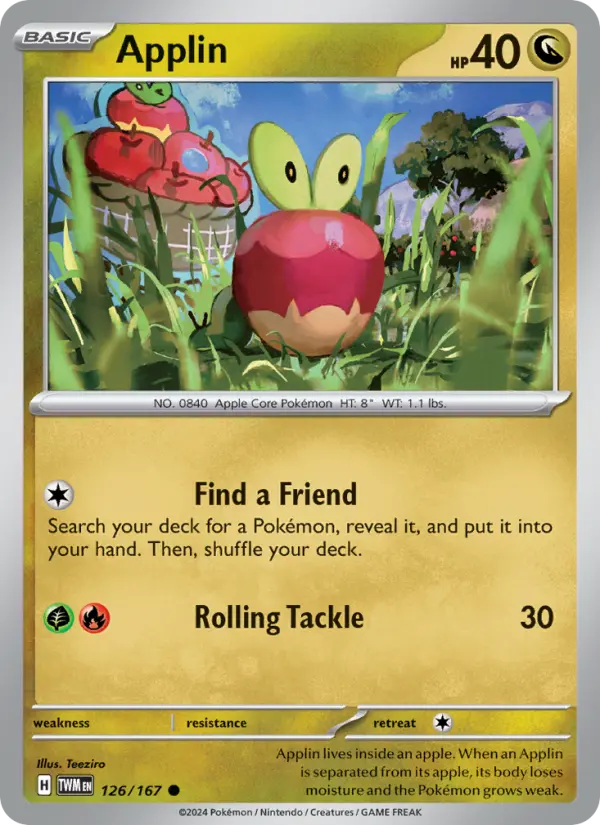 Applin card