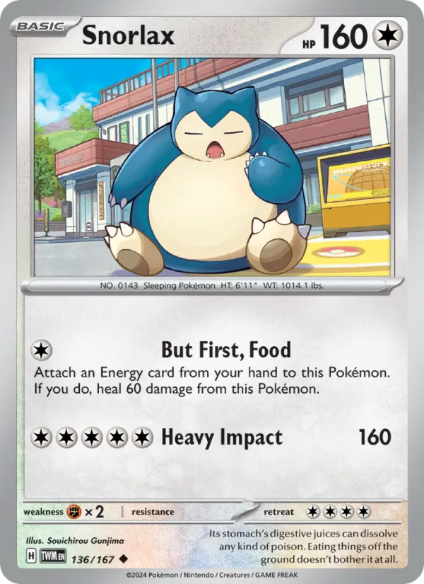 Snorlax card