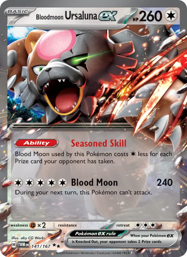 Bloodmoon Ursaluna ex card