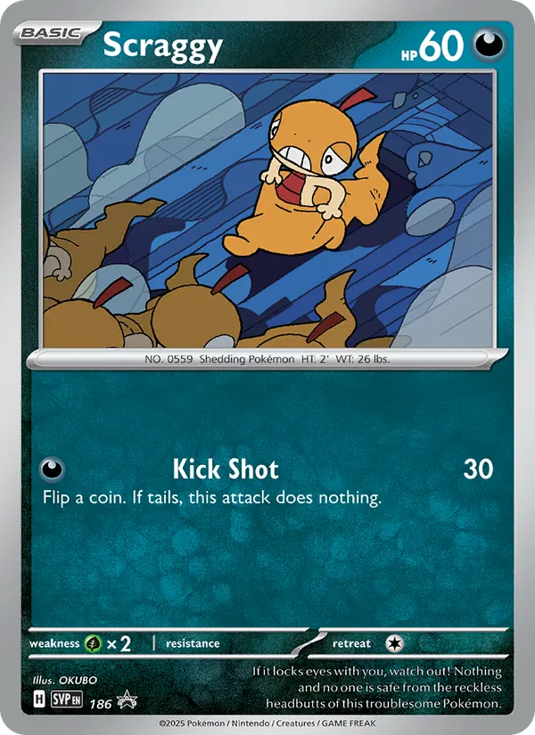 Scraggy card
