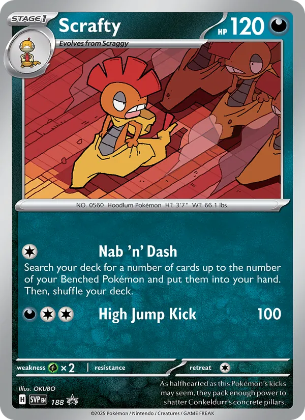 Scrafty card