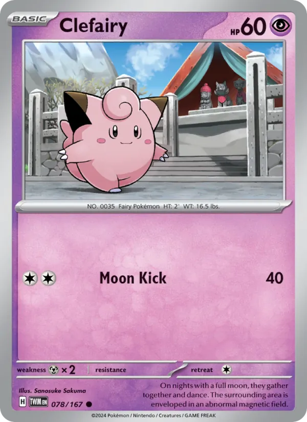 Clefairy card