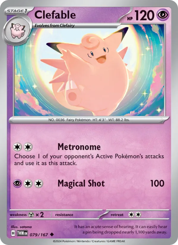Clefable card