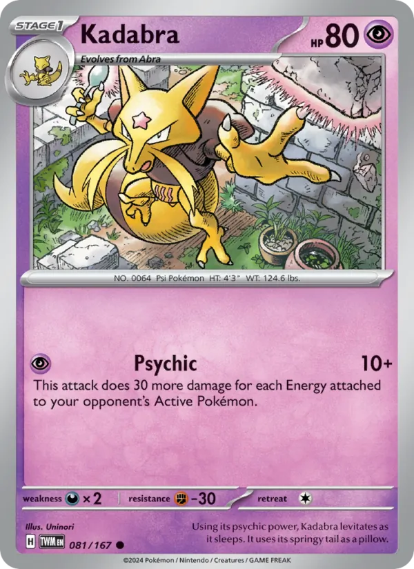 Kadabra card