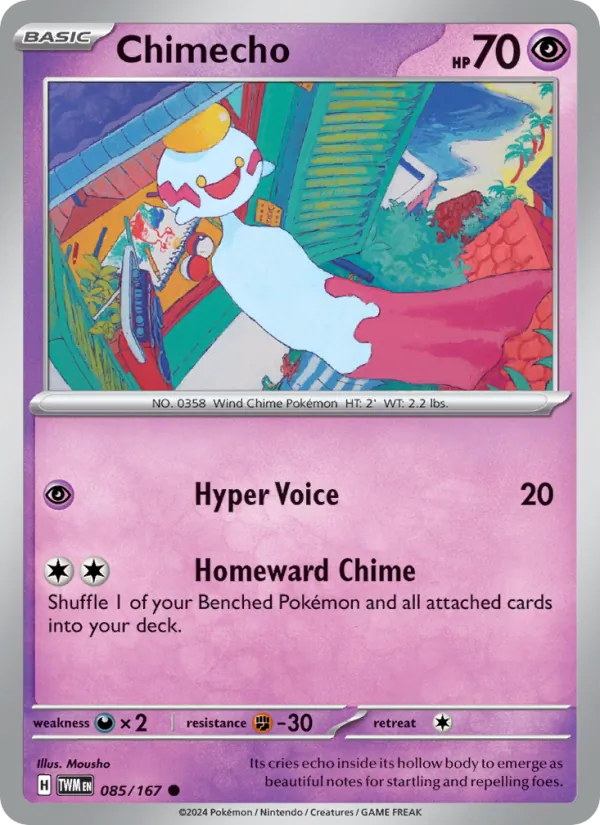 Chimecho card
