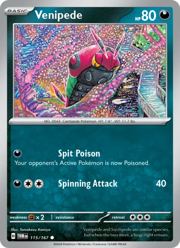 Venipede card