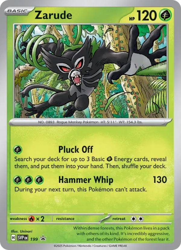Zarude card