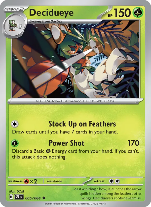Decidueye card