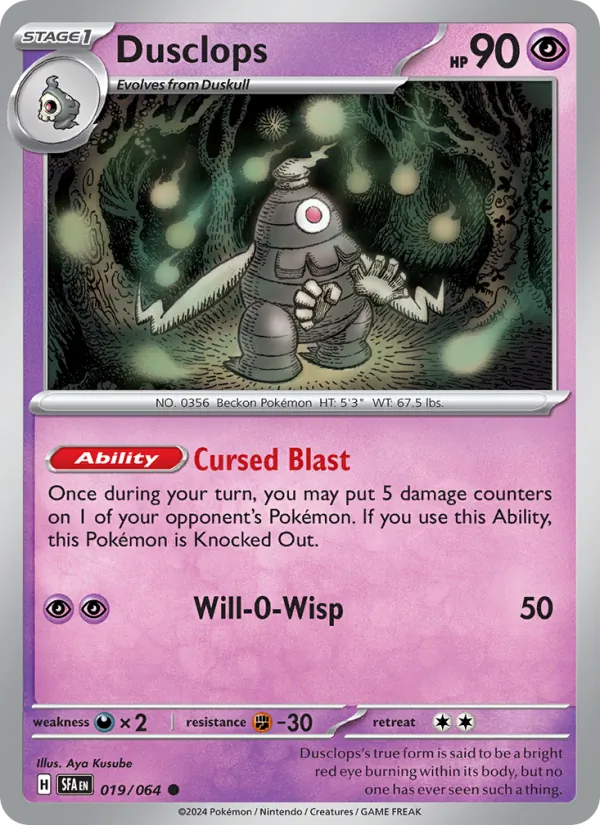 Dusclops card