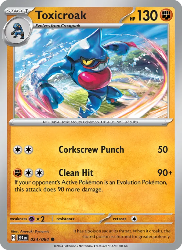 Toxicroak card