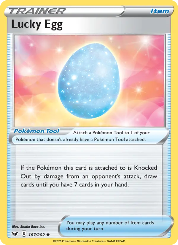 Lucky Egg card