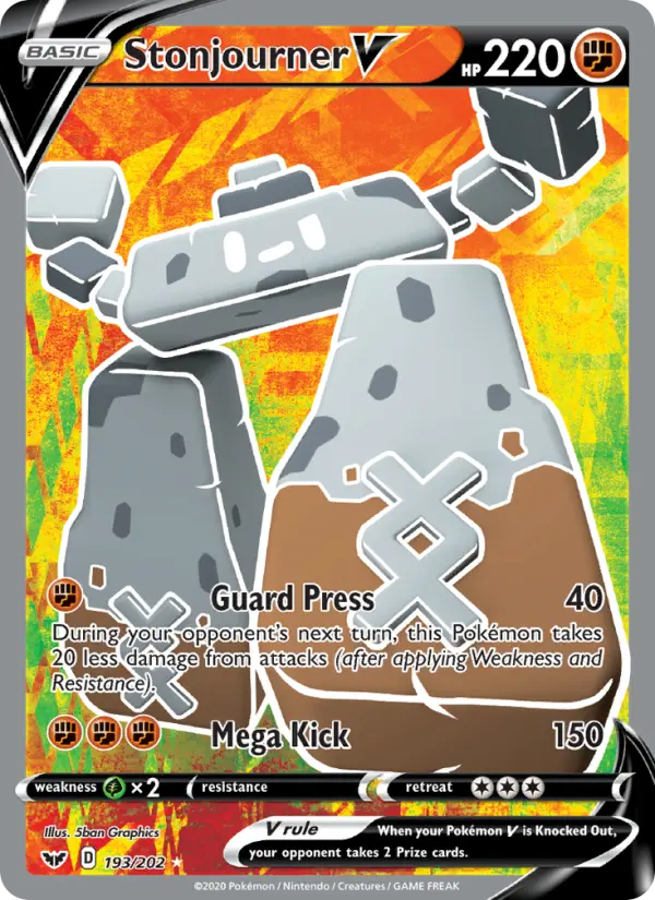 Stonjourner V card