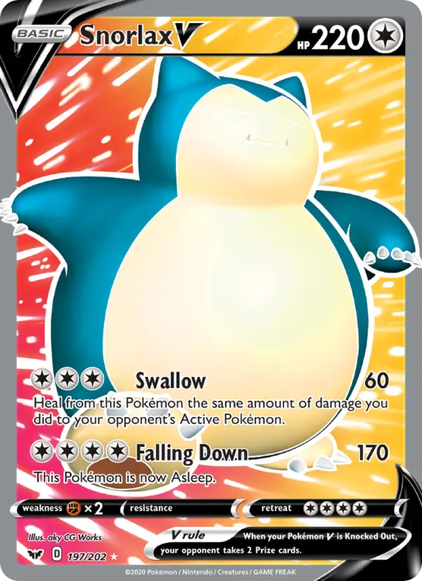 Snorlax V card