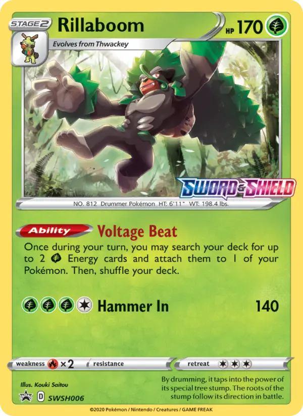 Rillaboom card