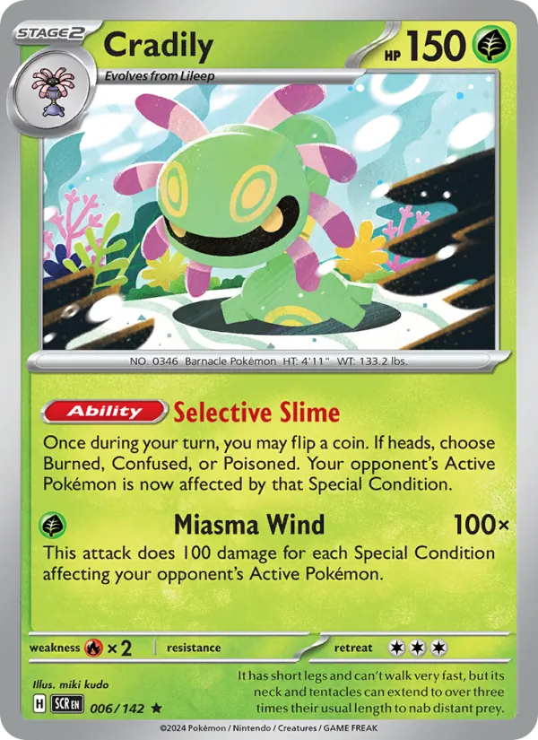 Cradily card