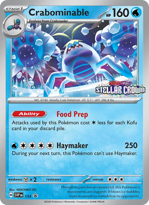 Crabominable card