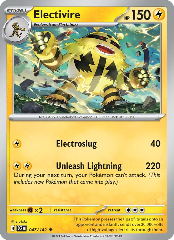 Electivire card