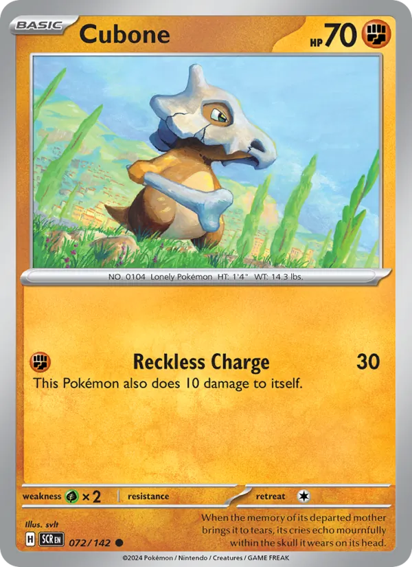Cubone card
