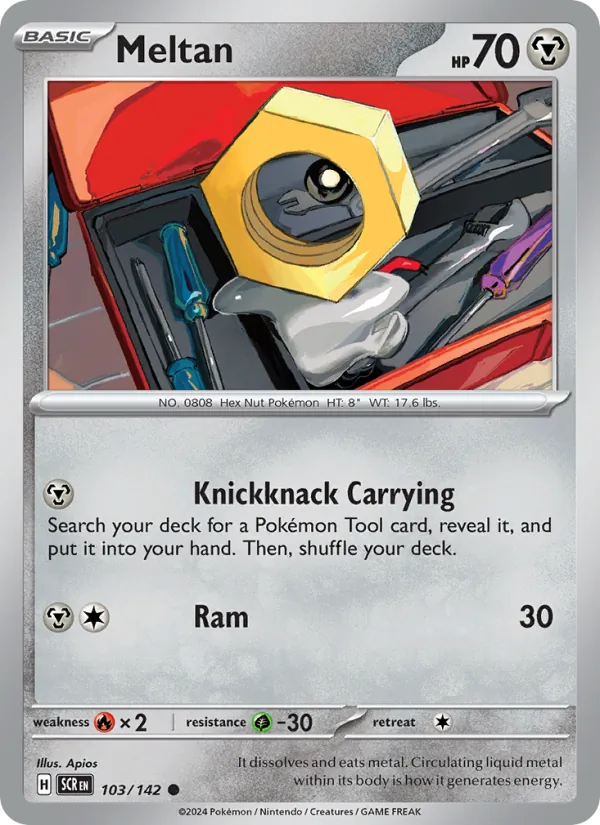 Meltan card