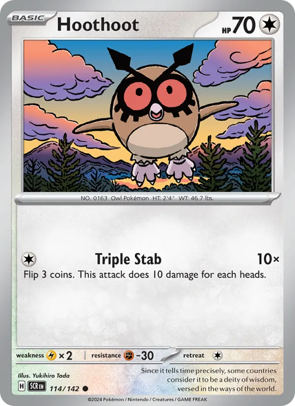 Hoothoot card