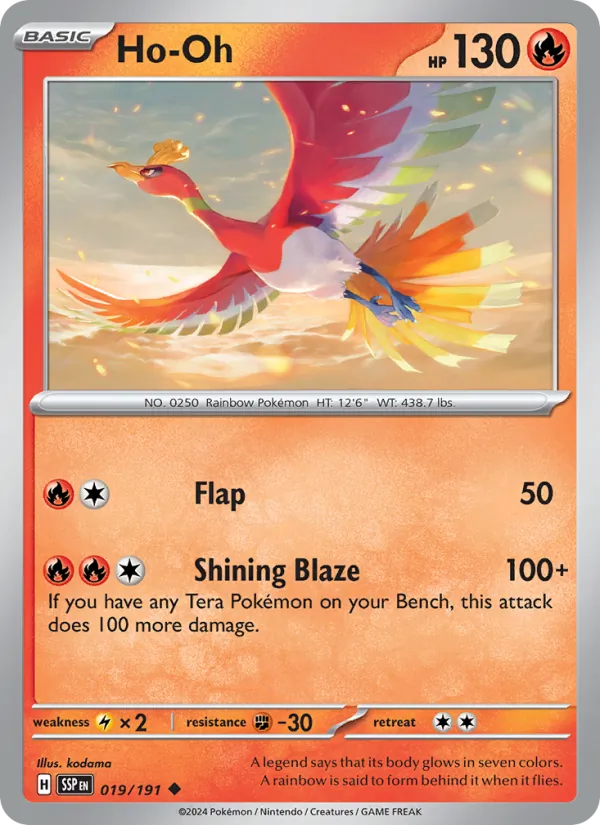 Ho-Oh card