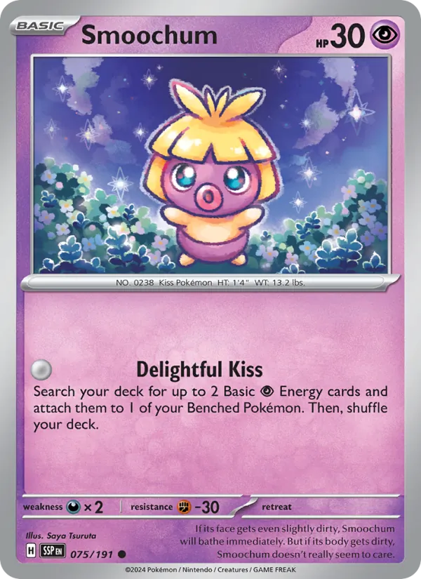 Smoochum card