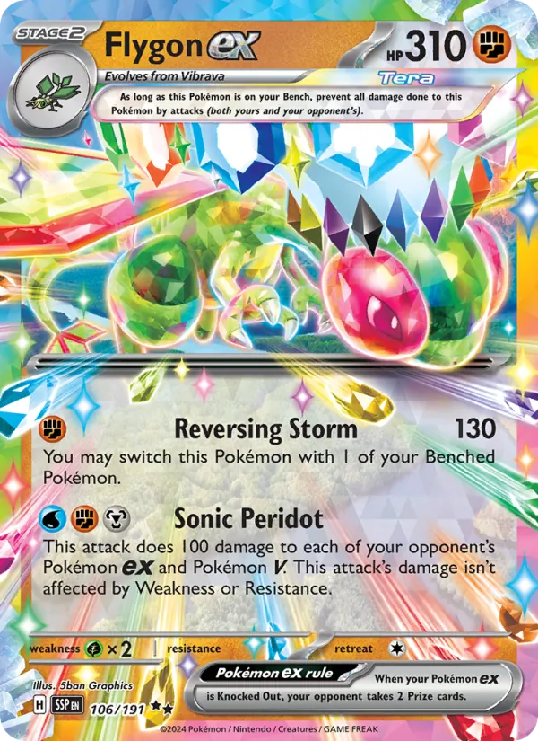 Flygon ex card
