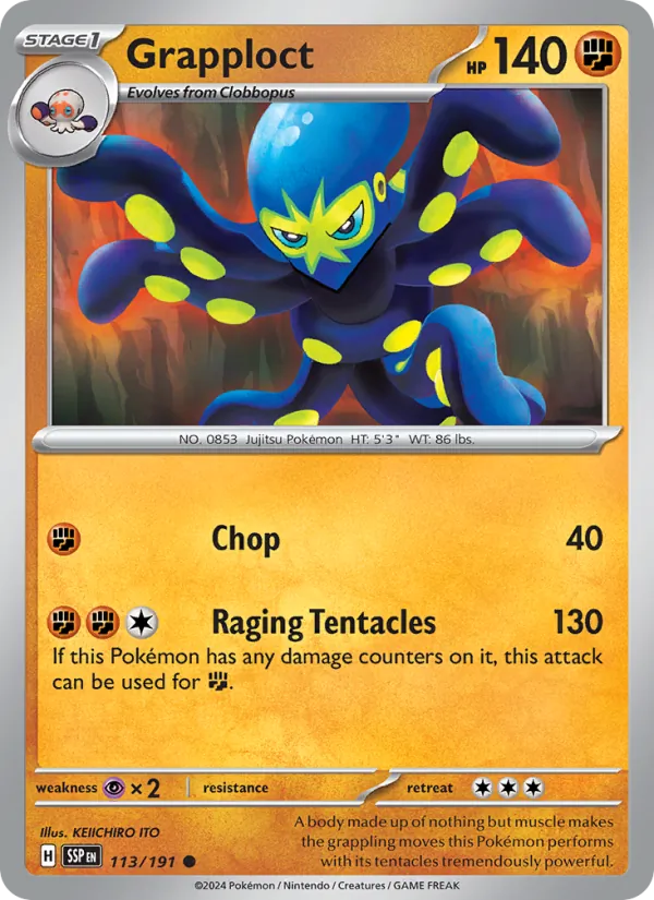 Grapploct card