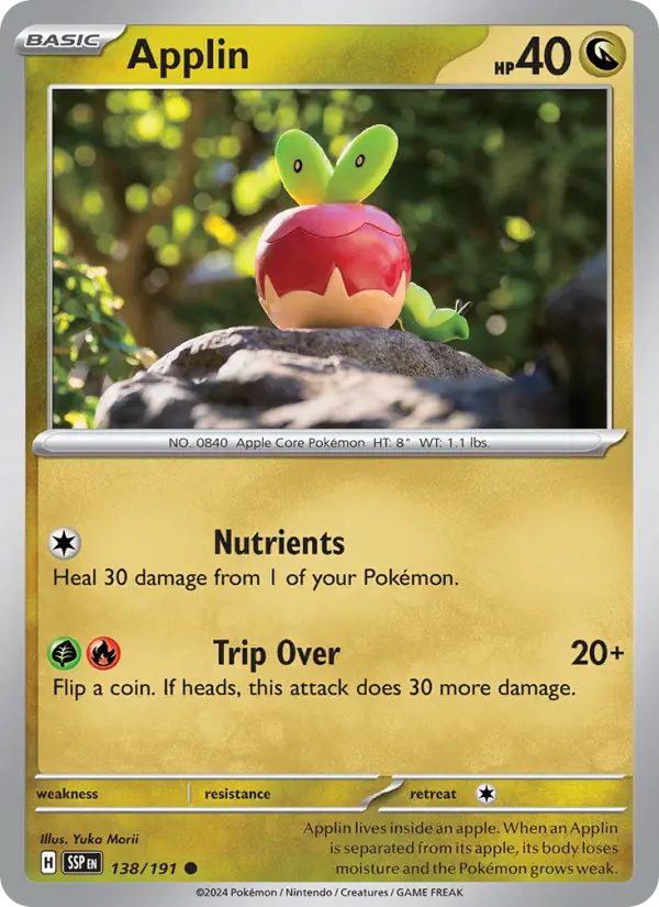 Applin card