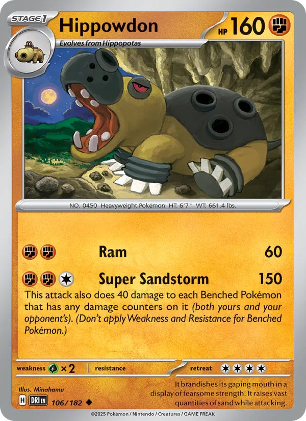 Hippowdon card