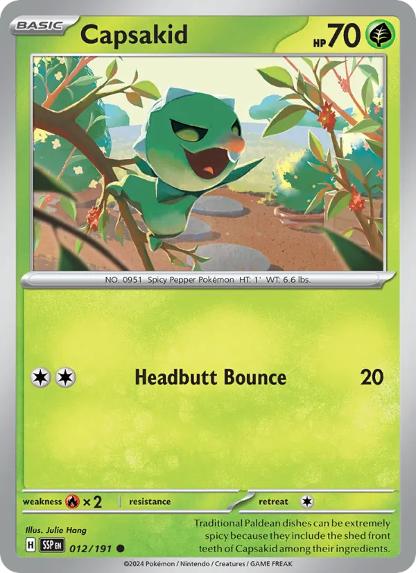 Capsakid card