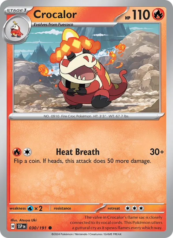 Crocalor card