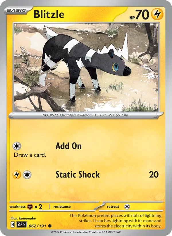 Blitzle card