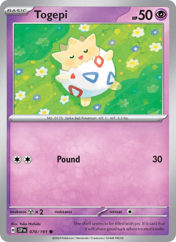 Togepi card