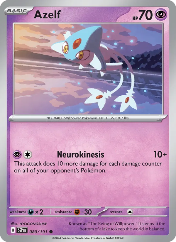 Azelf card