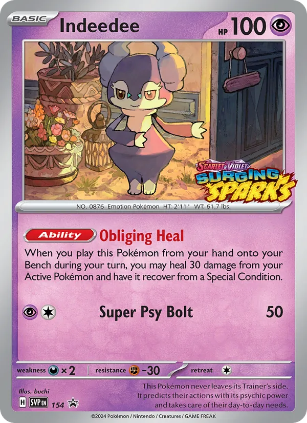 Indeedee card