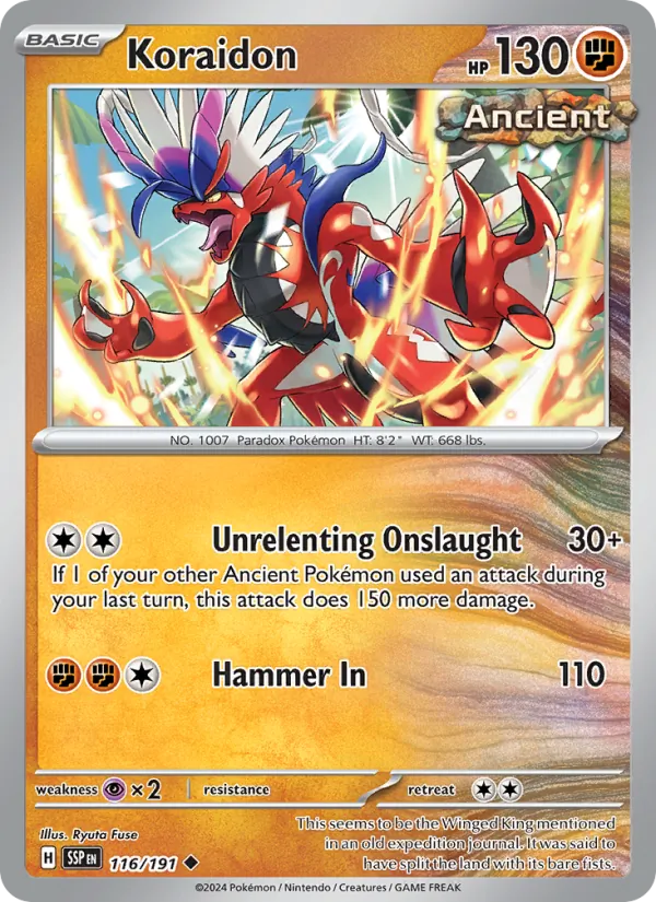Koraidon card