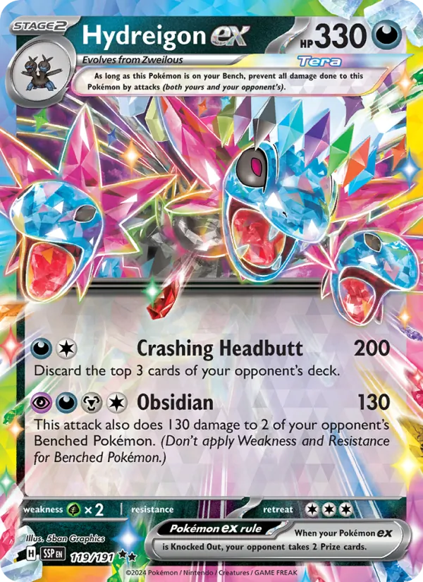 Hydreigon ex card