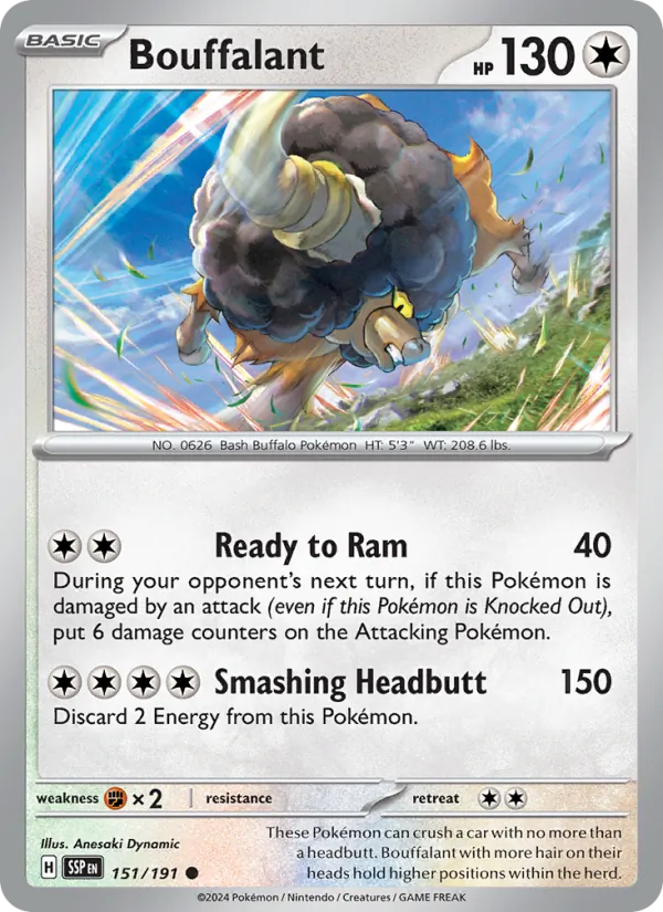 Bouffalant card