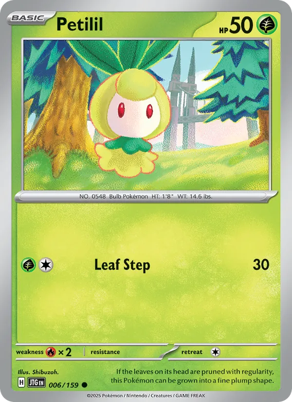 Petilil card