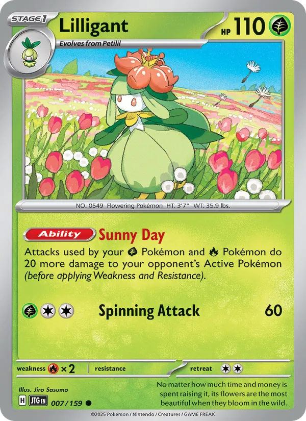 Lilligant card